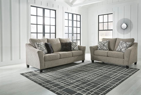 Barnesley Sofa and Loveseat