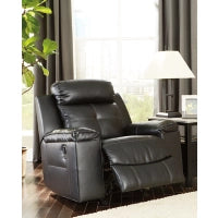 Load image into Gallery viewer, Kempton Black Recliner
