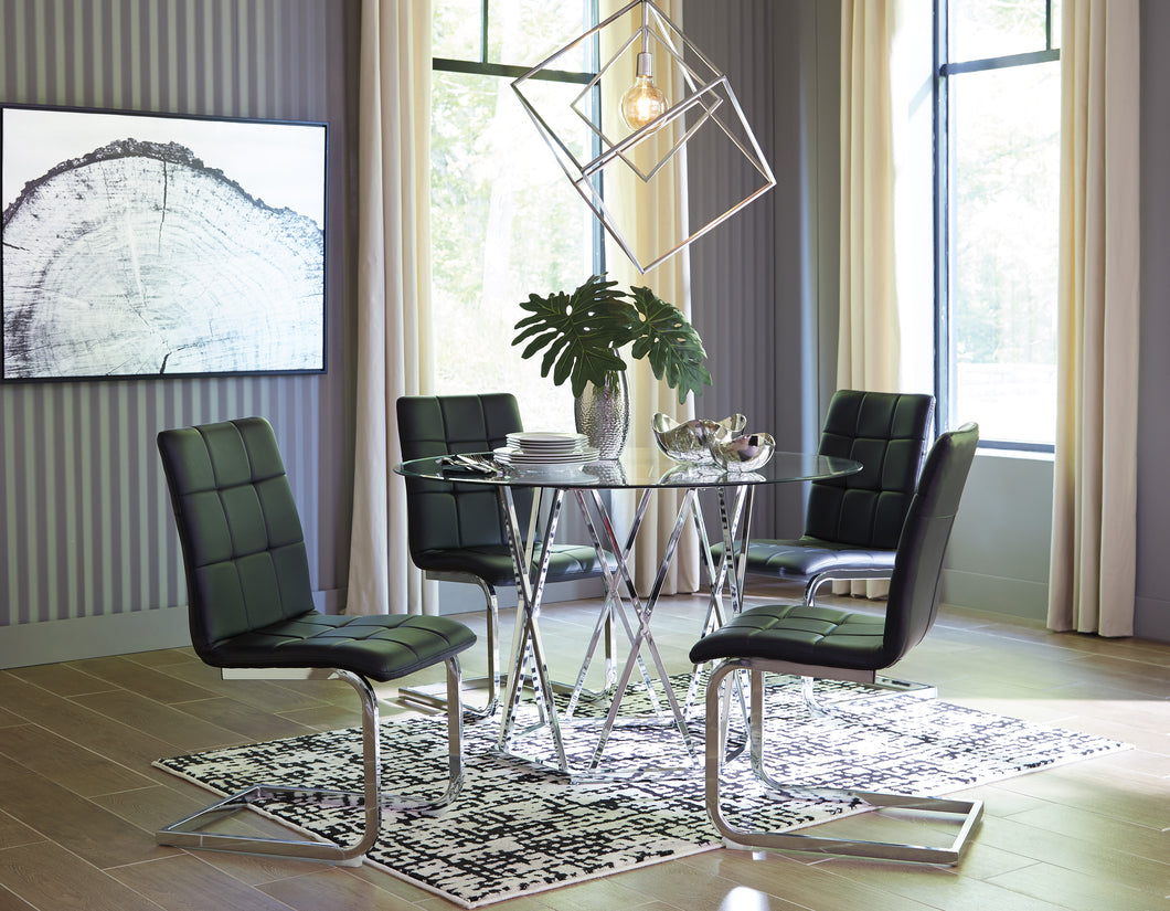 Madanere-Dining Table and 4 chairs